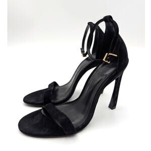 Schutz Cadey Lee Strappy High Heel Sandal Women's Black Size US9B EU39.5